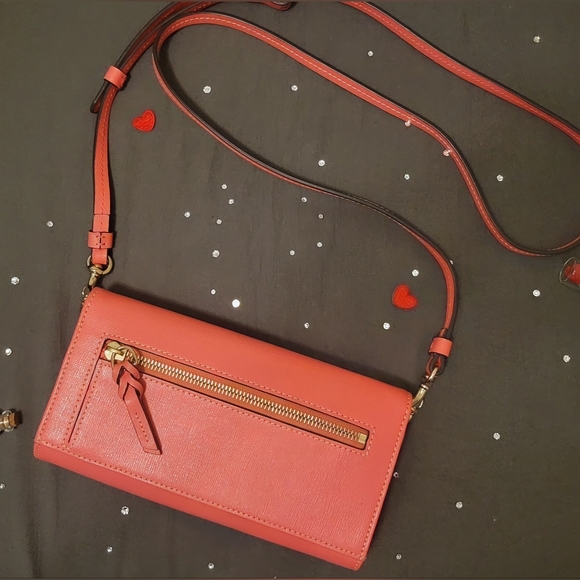 Dooney & Bourke Pebble Leather Daphne Crossbody Wallet Purse - Picture 12 of 16